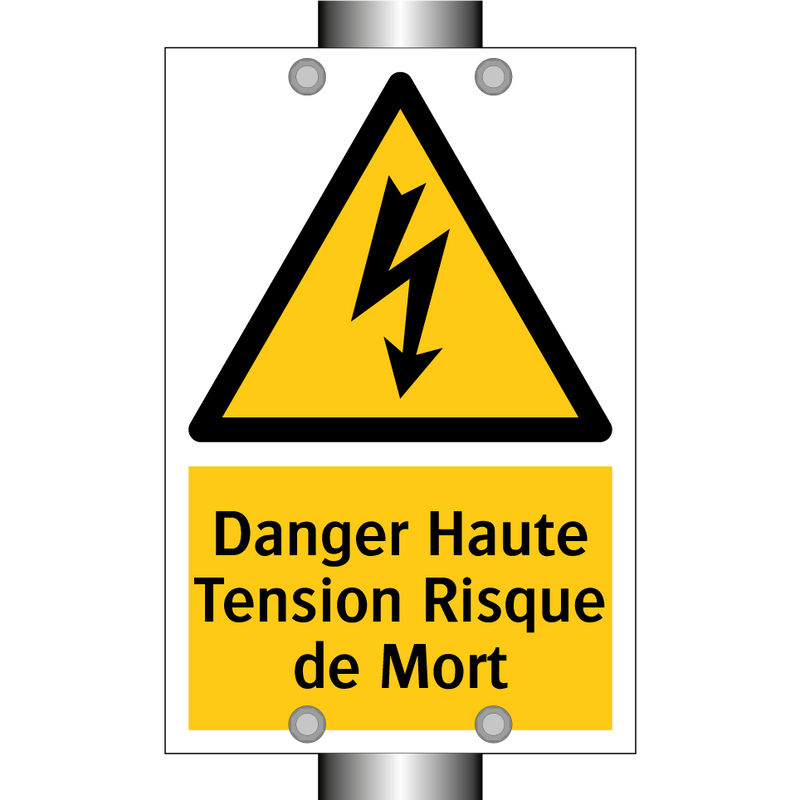 Danger Haute Tension Risque de Mort