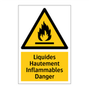 Liquides Hautement Inflammables Danger