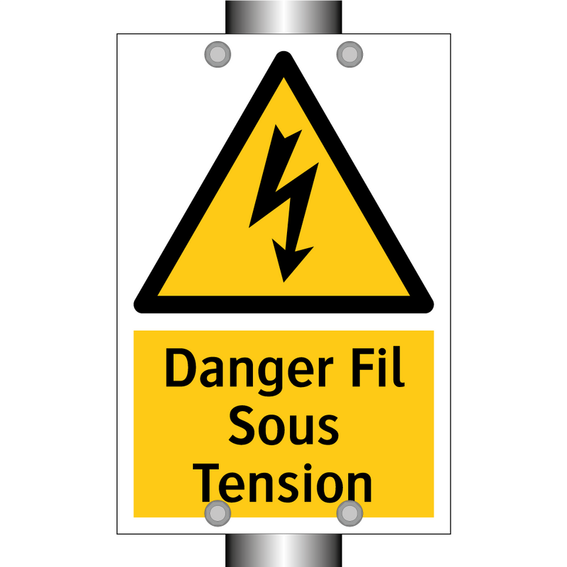 Danger Fil Sous Tension