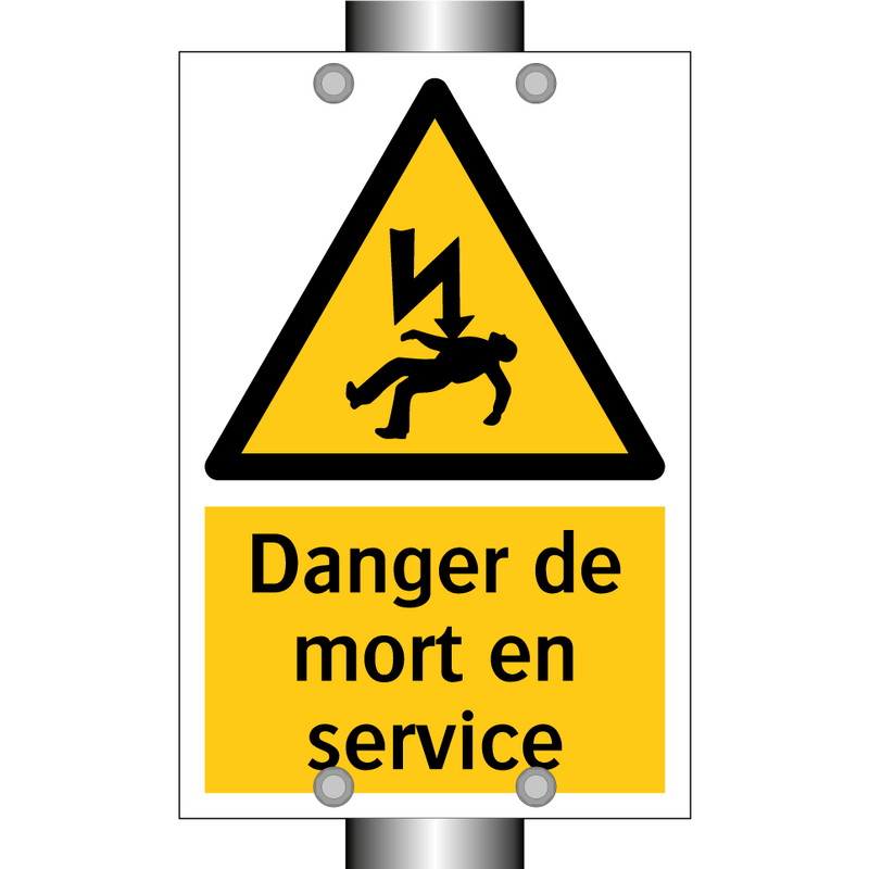 Danger de mort en service