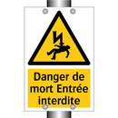 Danger de mort Entrée interdite