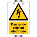 Danger de tension électrique