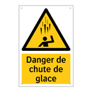Danger de chute de glace