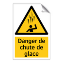 Danger de chute de glace