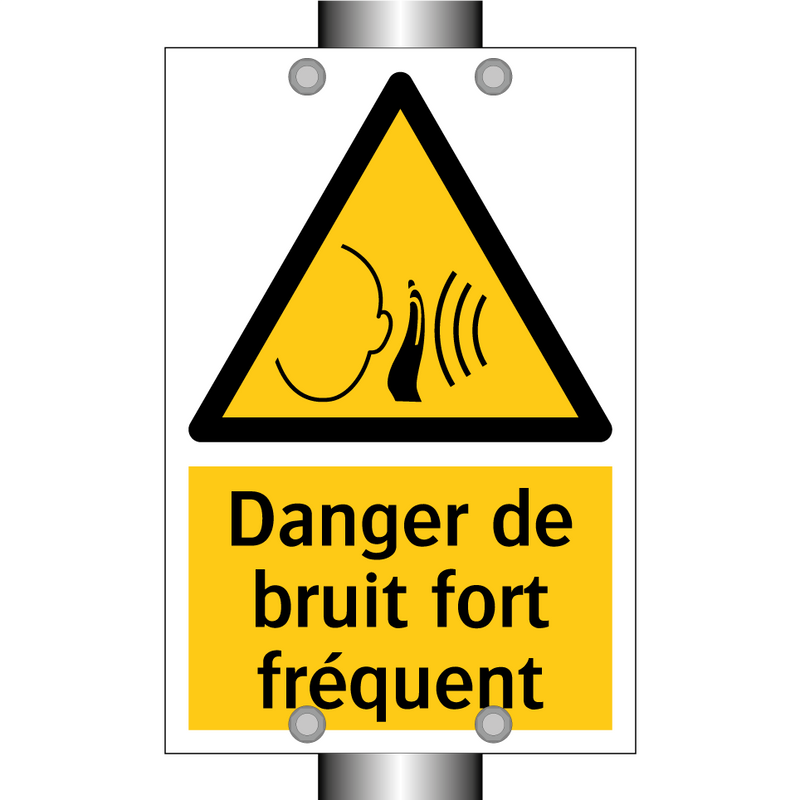 Danger de bruit fort fréquent