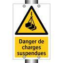 Danger de charges suspendues