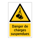 Danger de charges suspendues