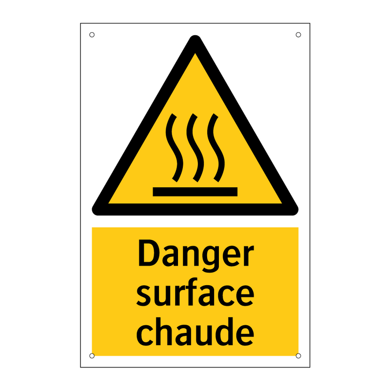 Danger surface chaude