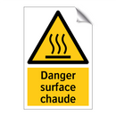 Danger surface chaude