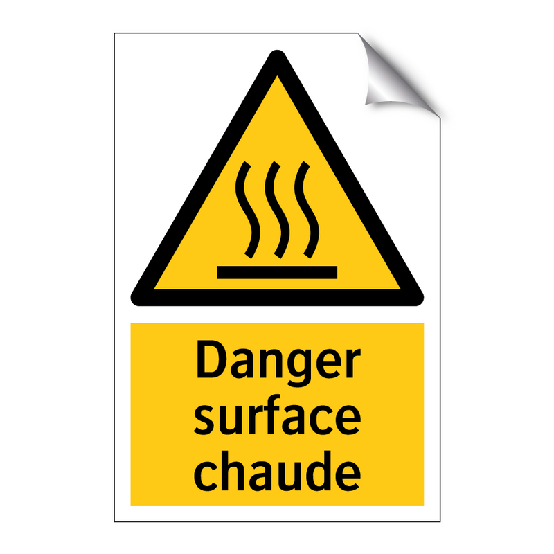 Danger surface chaude