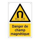 Danger de champ magnétique