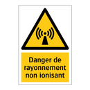 Danger de rayonnement non ionisant