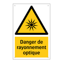 Danger de rayonnement optique