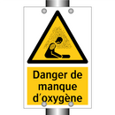 Danger de manque d'oxygène