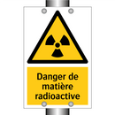 Danger de matière radioactive