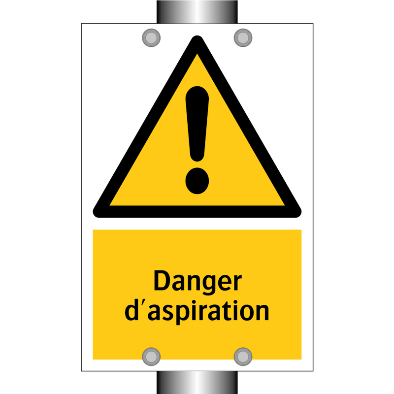 Danger d'aspiration