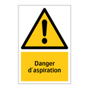 Danger d'aspiration