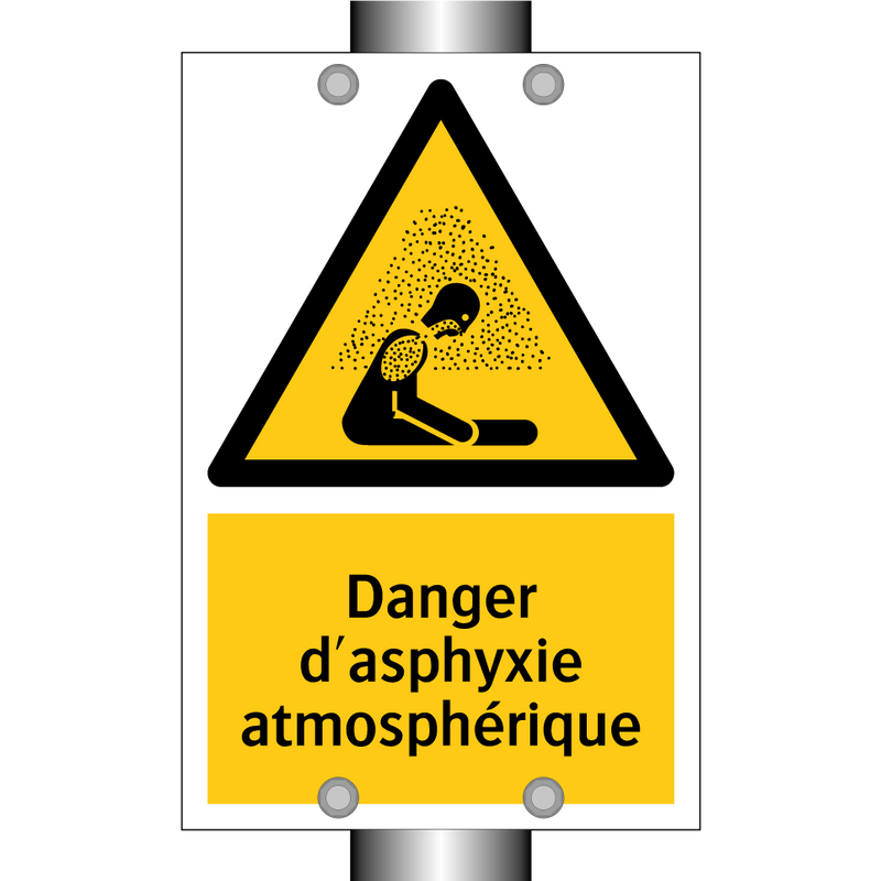 Danger d'asphyxie atmosphérique