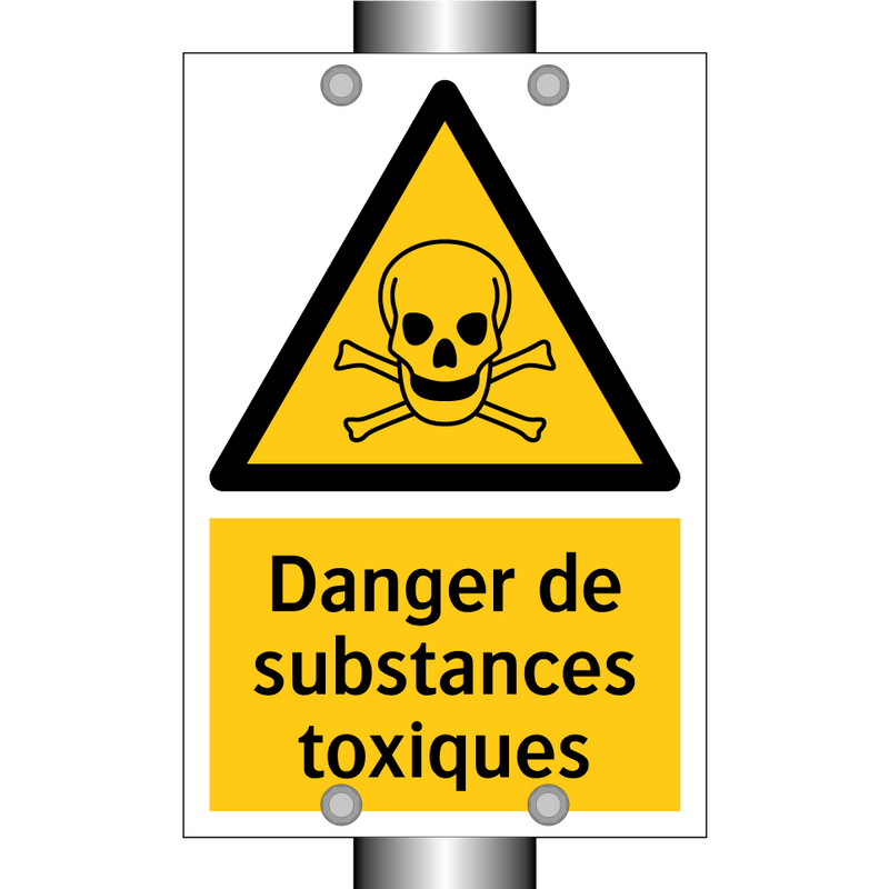 Danger de substances toxiques