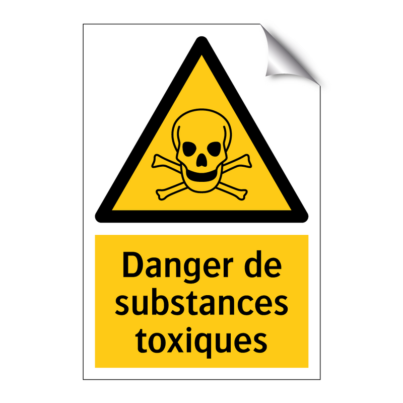 Danger de substances toxiques