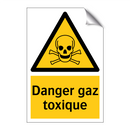 Danger gaz toxique