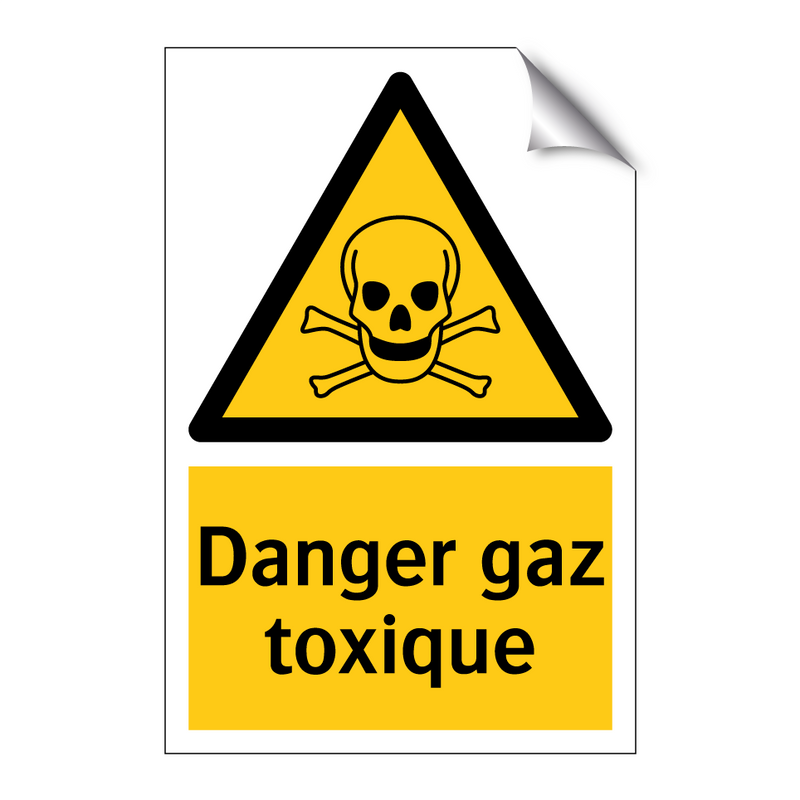 Danger gaz toxique