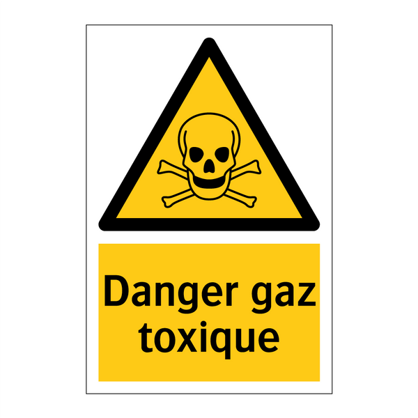 Danger gaz toxique