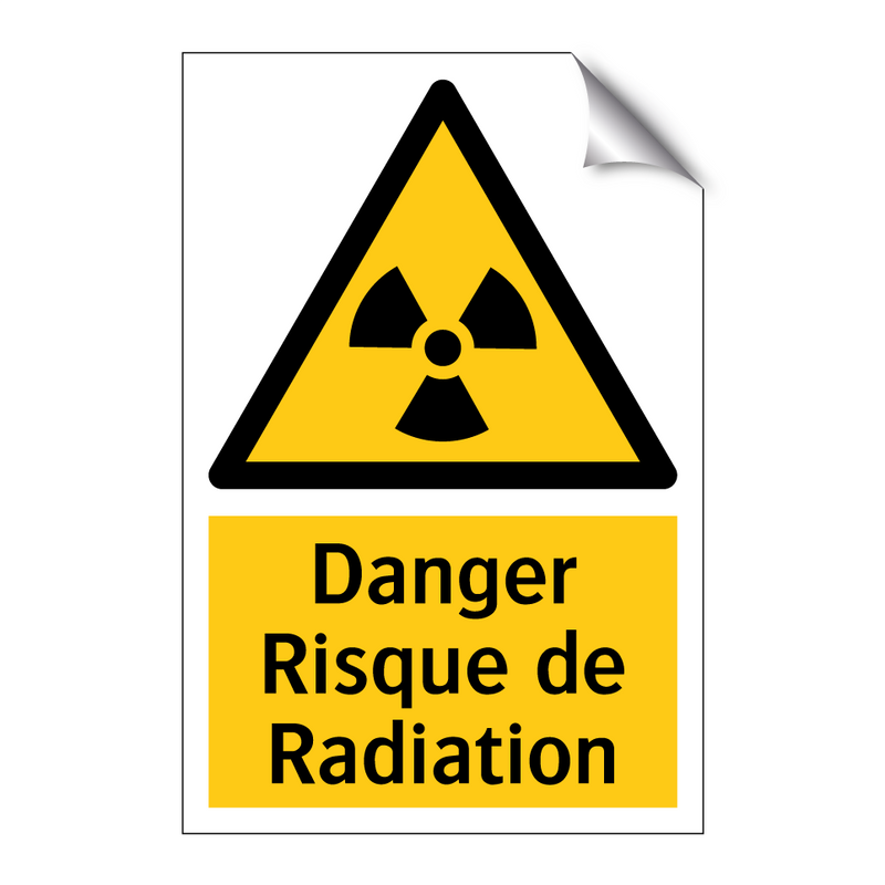 Danger Risque de Radiation