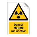 Danger matière radioactive