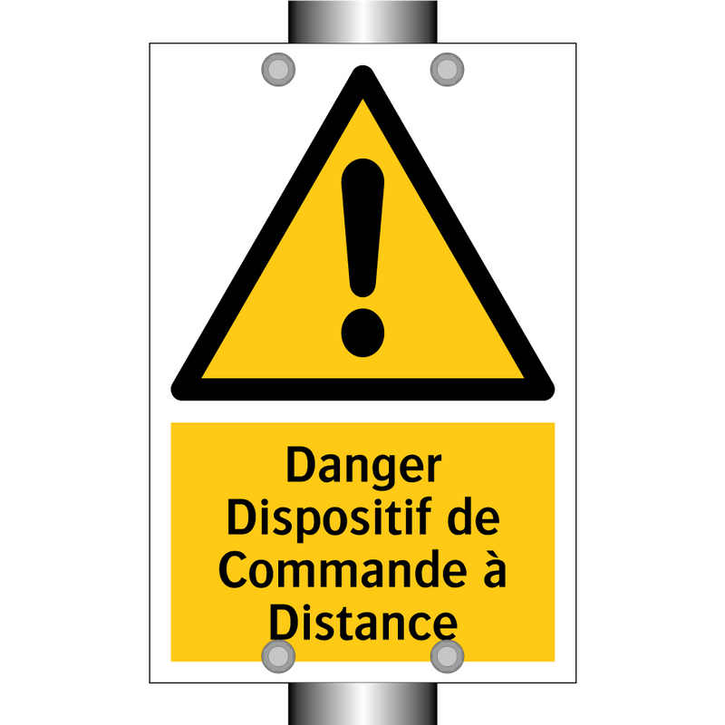 Danger Dispositif de Commande à Distance