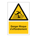 Danger Risque d'effondrement