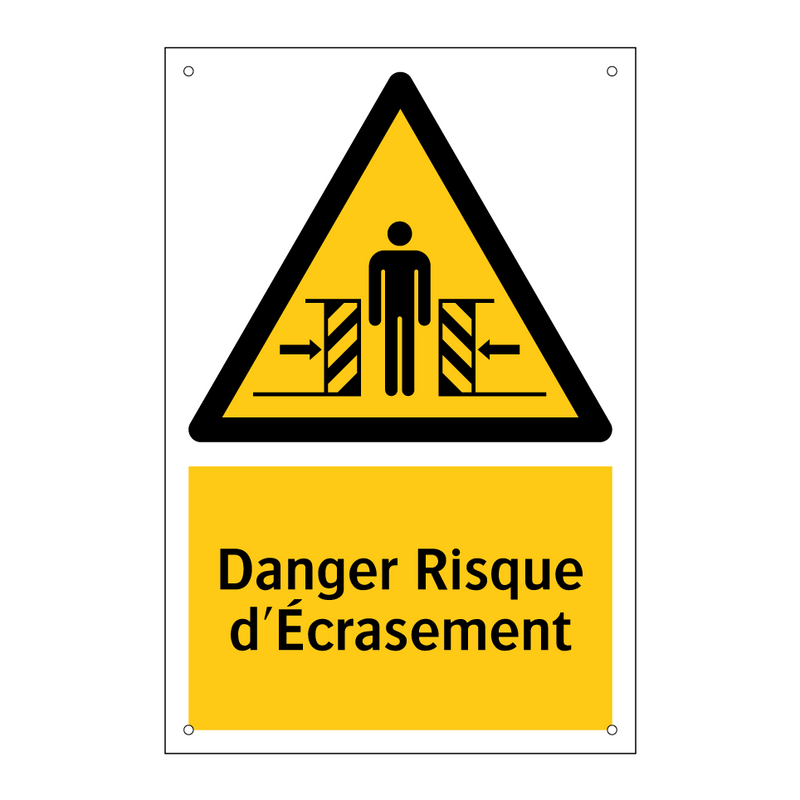 Danger Risque d'Écrasement