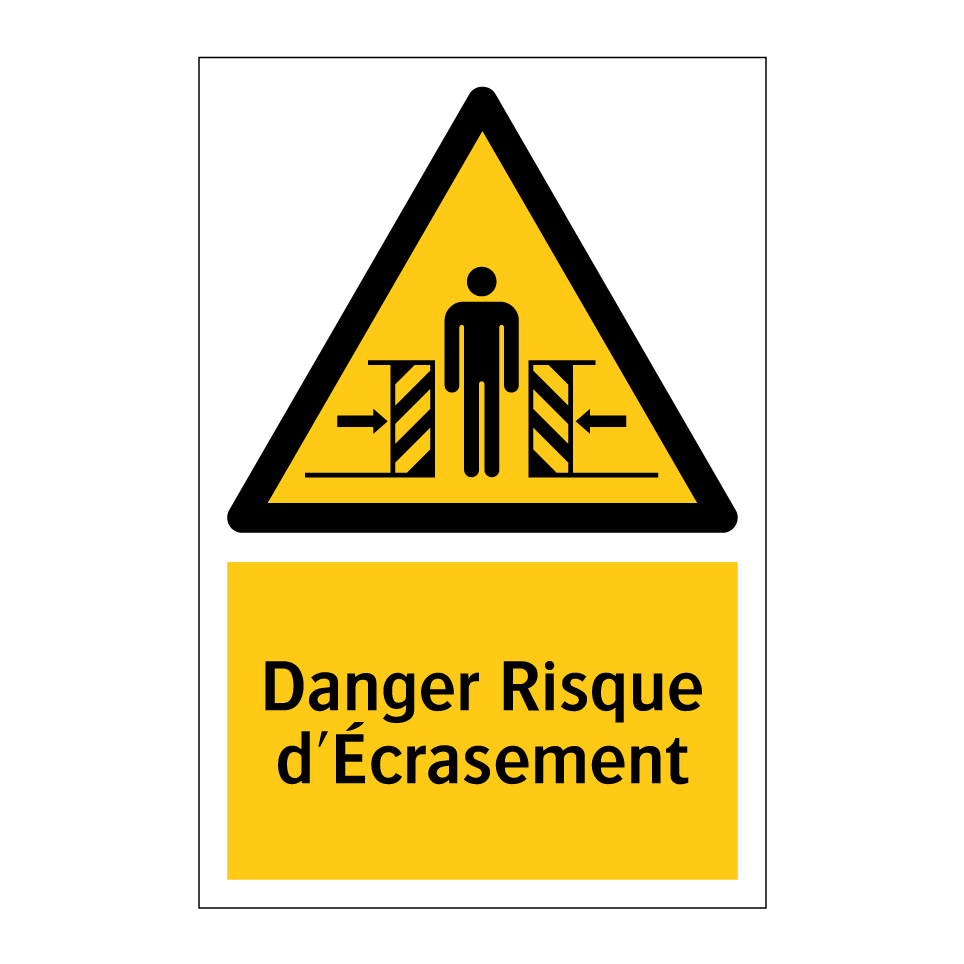 Danger Risque d'Écrasement