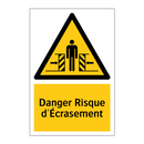 Danger Risque d'Écrasement