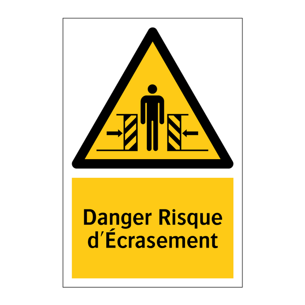 Danger Risque d'Écrasement