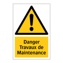 Danger Travaux de Maintenance