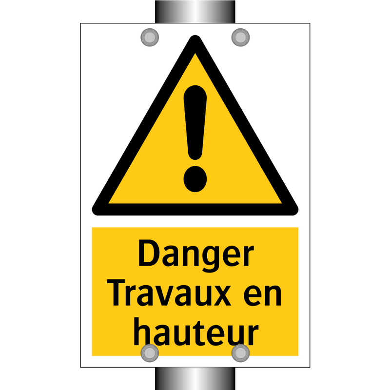 Danger Travaux en hauteur