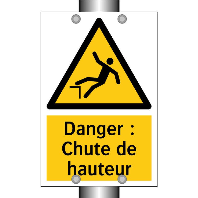 Danger : Chute de hauteur