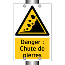 Danger : Chute de pierres