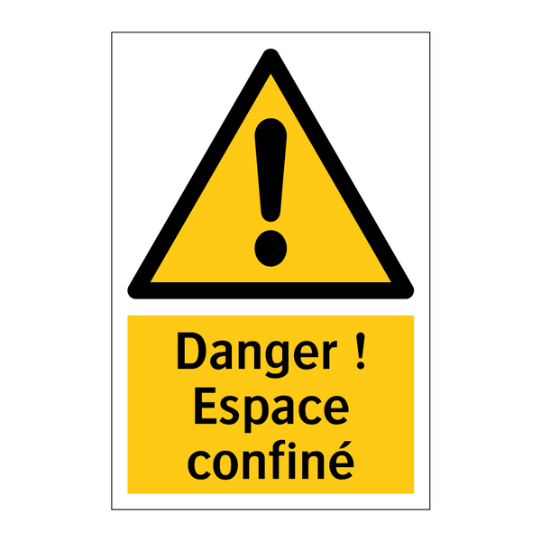Danger ! Espace confiné