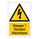 Danger ! Tension électrique