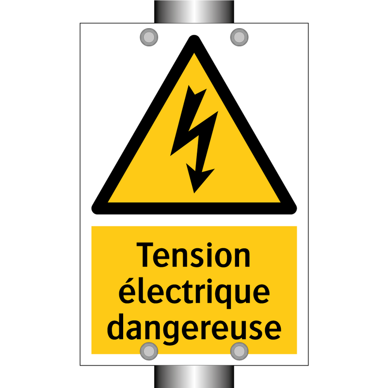 Tension électrique dangereuse