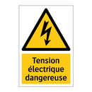 Tension électrique dangereuse