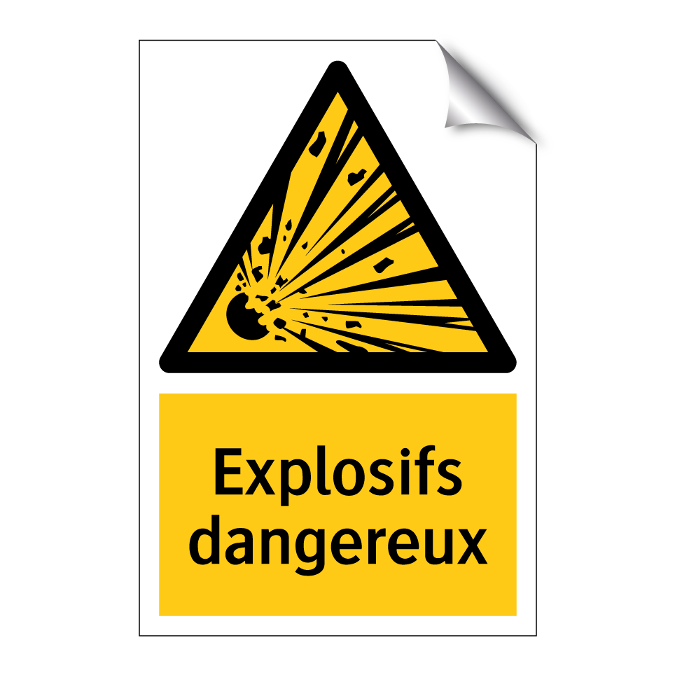 Explosifs dangereux