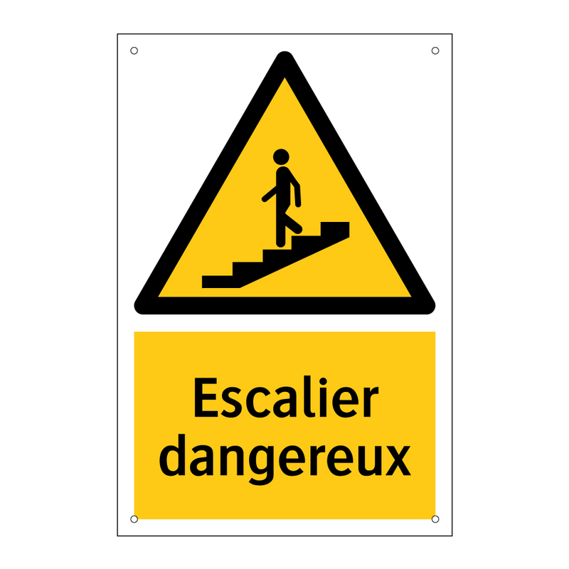 Escalier dangereux