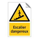 Escalier dangereux