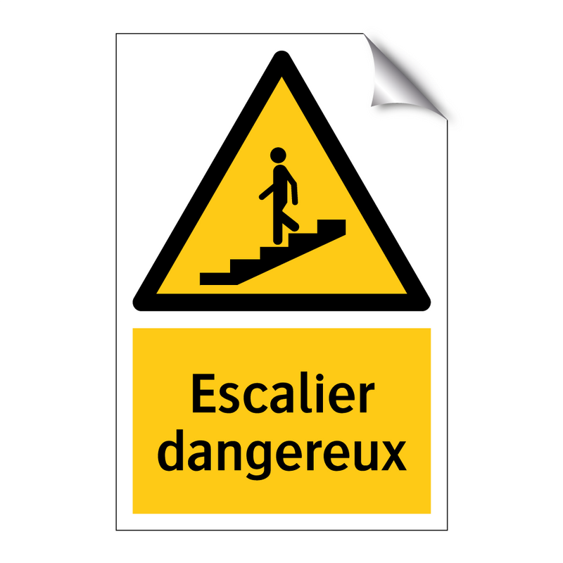 Escalier dangereux