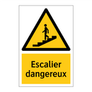 Escalier dangereux