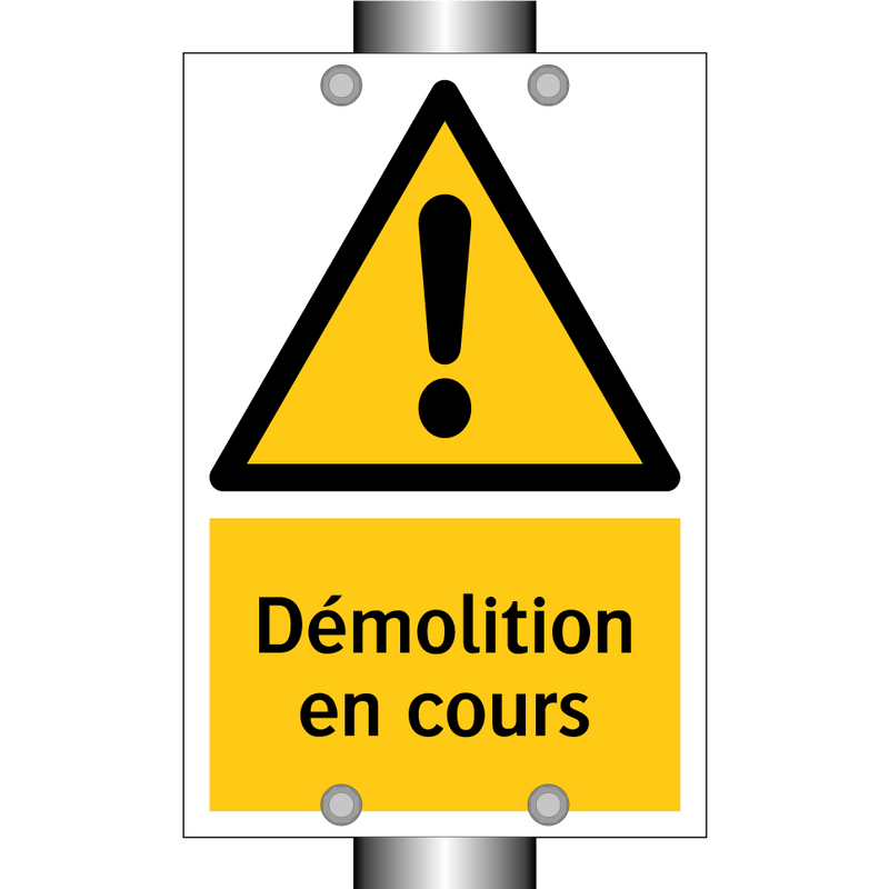 Démolition en cours