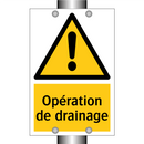 Opération de drainage